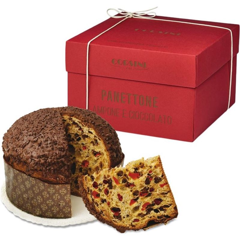 Corsini – Panettone Raspberry & Milk Chocolate 1Kg