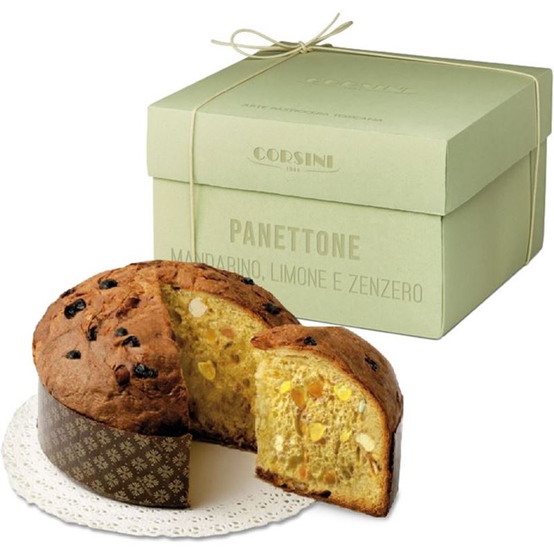 Corsini – Panettone with Lemon, Mandarin & Ginger 1Kg