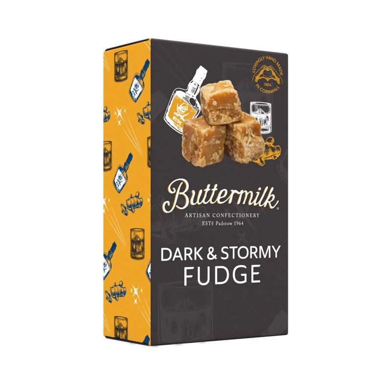 Buttermilk – Dark & Stormy Cocktail Fudge 100g