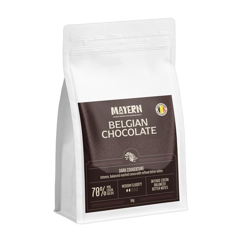 Mayern – Dark Couverture 70% Chocolate 5kg (Made in Belgium)