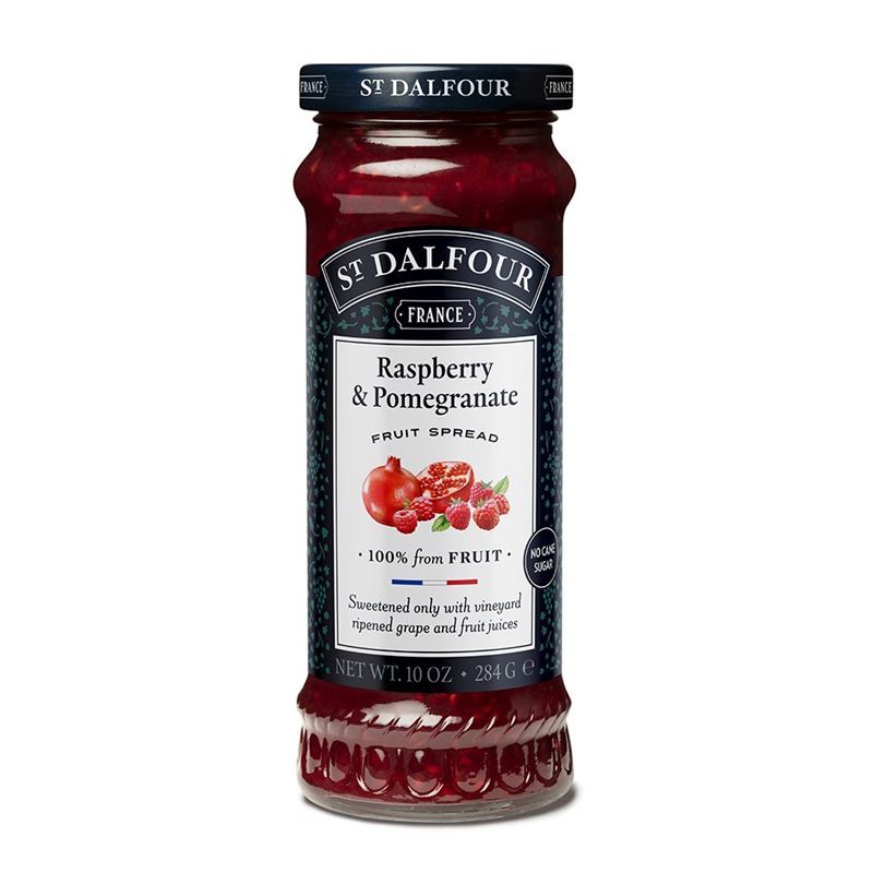 St Dalfour – Raspberry Pomegranate Fruit Spread 284g (Product of France)