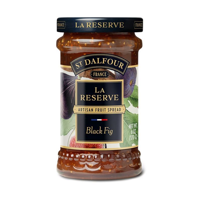 St Dalfour – La Reserve Black Fig Artisan Fruit Spread 170g (Product of France)