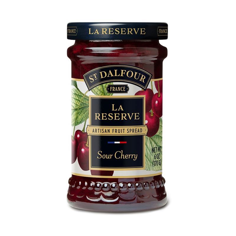 St Dalfour – La Reserve Sour Cherry Artisan Fruit Spread 170g (Product of France)