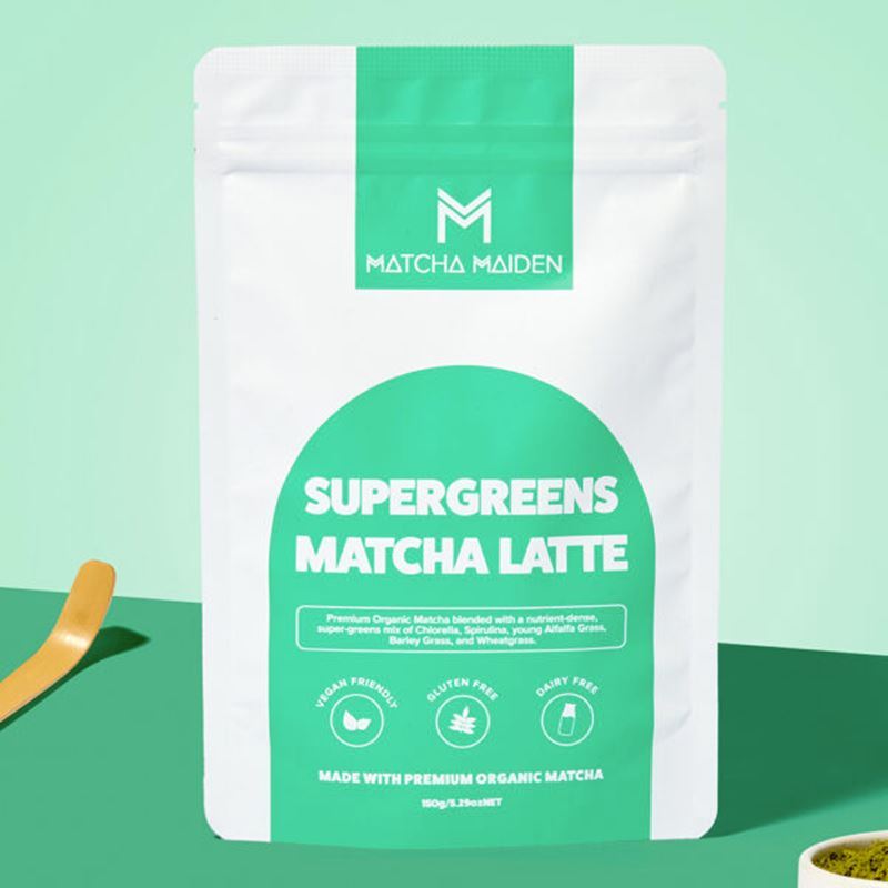 Matcha Maiden – Supergreens Matcha Latte 150g