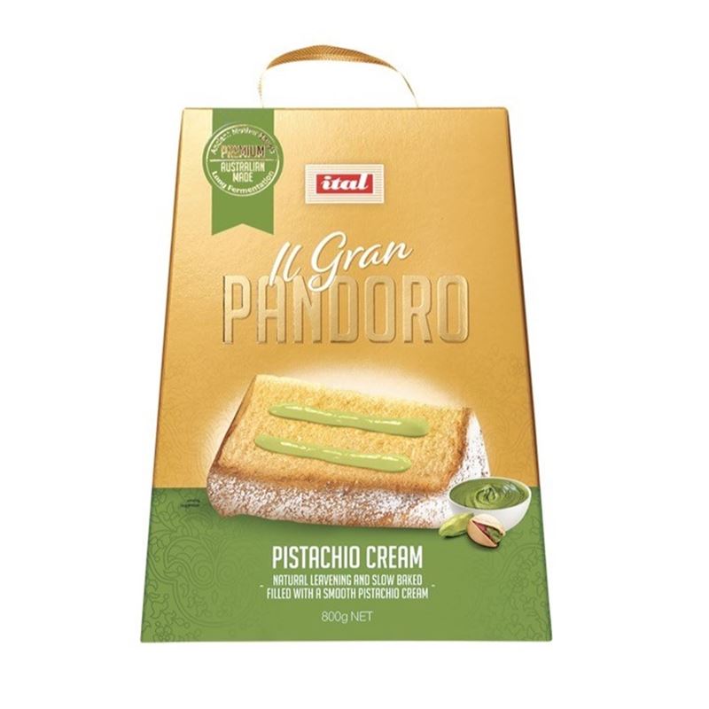Ital – Pandoro with Pistachio Cream 800g (Made in Australia)