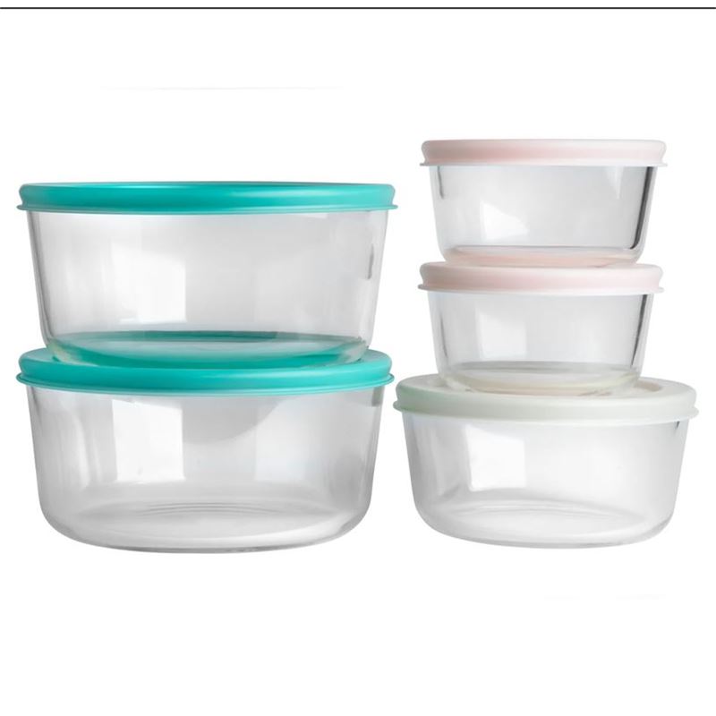 Pyrex Simply Store – 5pc Round Storage Container Set