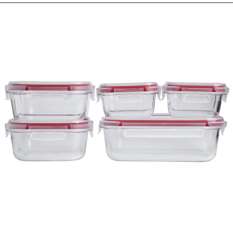 Pyrex – Freshlock 5pc Glass Storage Set