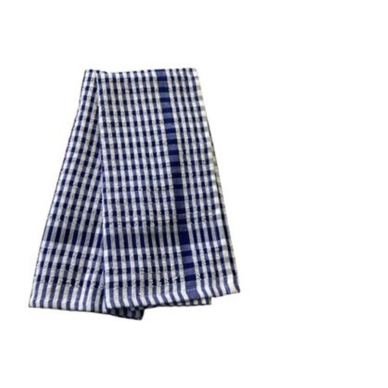 j.elliot Essentials – Terry Towelling Tea Towel 45x65cm Blue Check