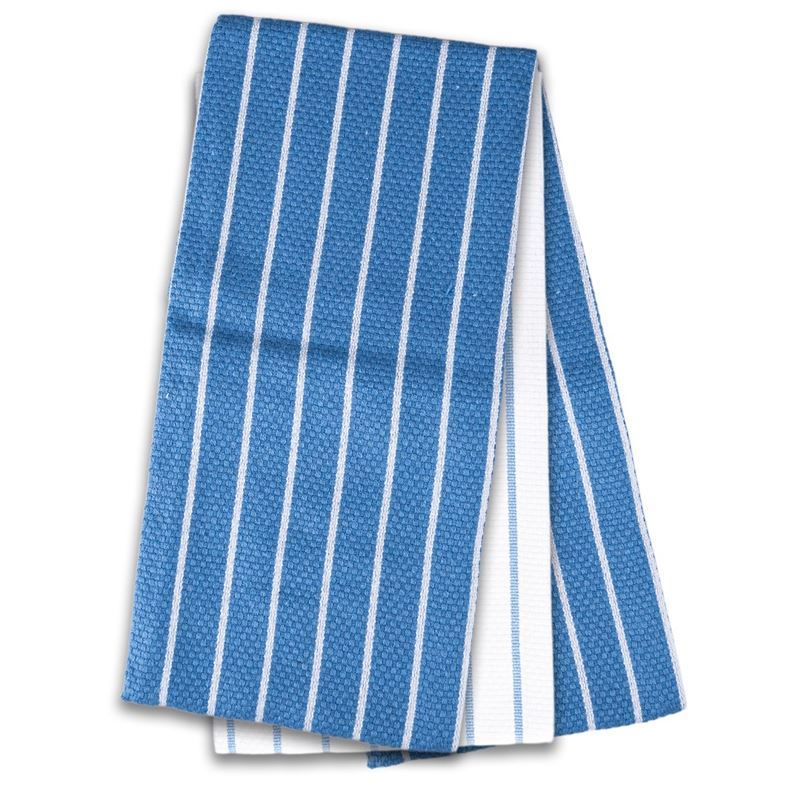 j.elliot Essentials – Basket Weave Tea Towel 50x70cm Pack of 3 Steel Blue