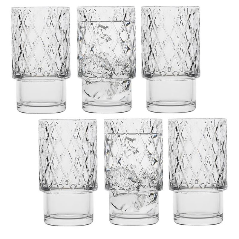 Ecology – Dante High Ball Tumbler 370ml Set of 6 (Made in Europe)