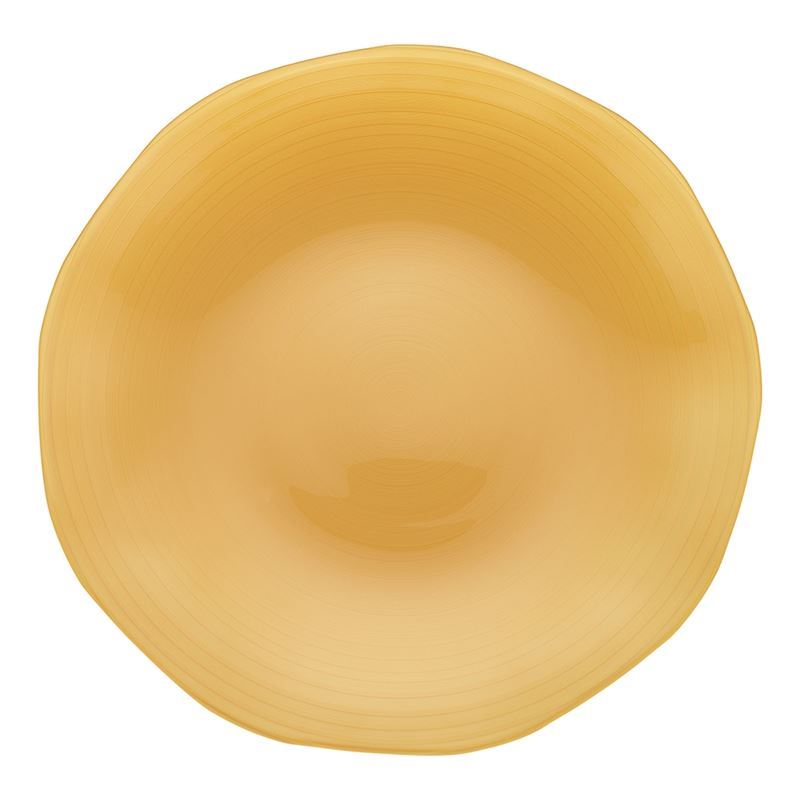 Porto – Campania Glass Platter 31cm Sunflower