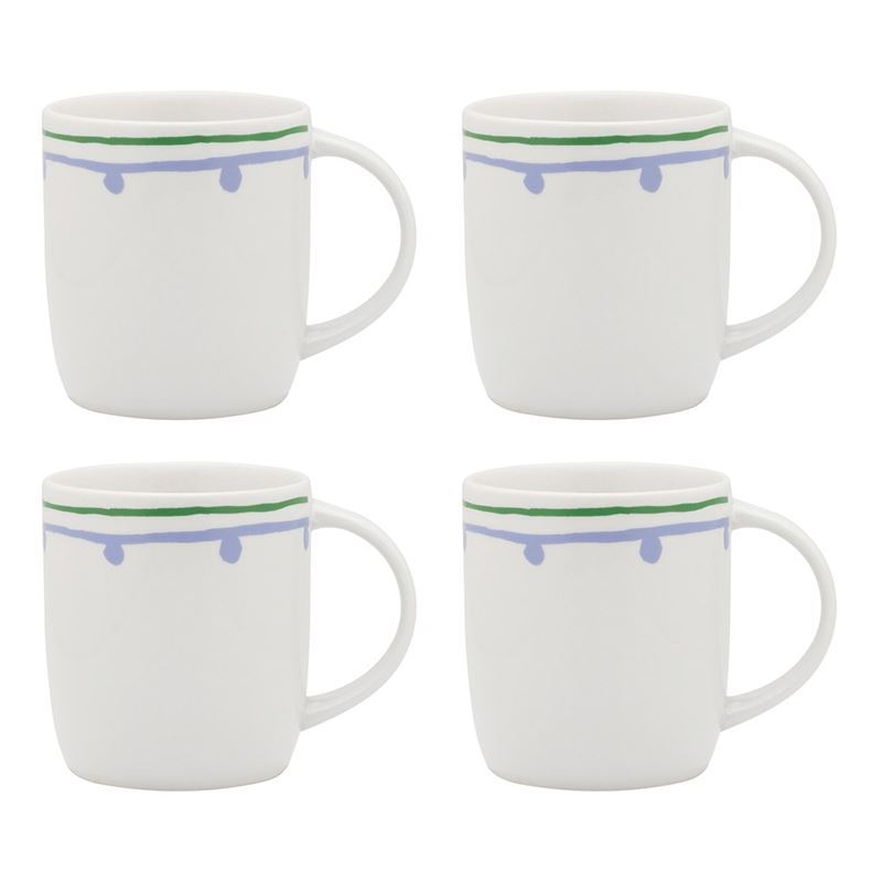 Porto – Fiesta Mugs 300ml Lilac Set of 4