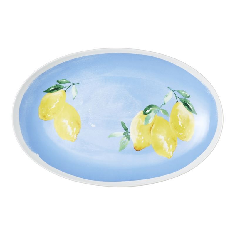 Porto – Limone Porcelain Oval Platter 40cm