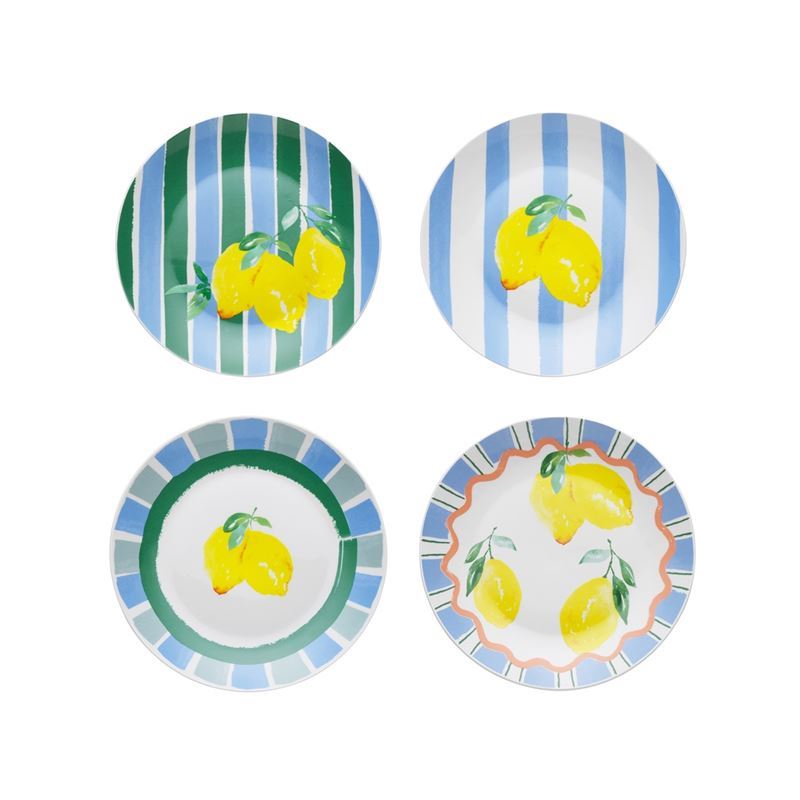 Porto – Limone Porcelain Side Plate Set of 4
