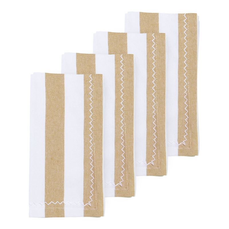 Porto – Lola Napkins 45x45cm Set of 4 Almond