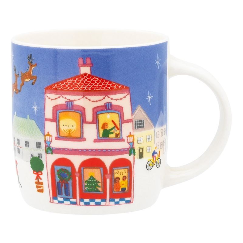 Porto – Night Before Ceramic Santa Sleigh Mug 330ml