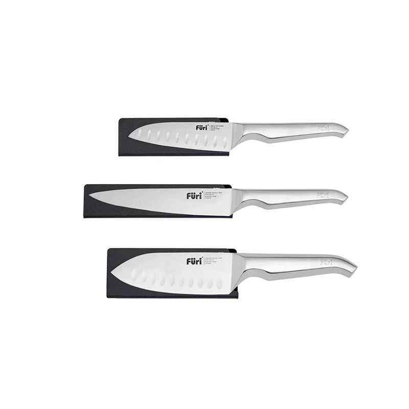 Furi – Pro Value Starter East/West, Asian Utility and Utlity Set of 3 with Blade Guards