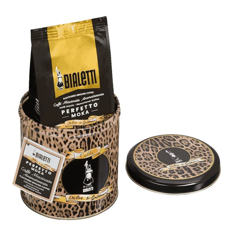 Dolce & Gabbana by Bialetti – Leopardo Perfetto Moka Audace in Tin 200g
