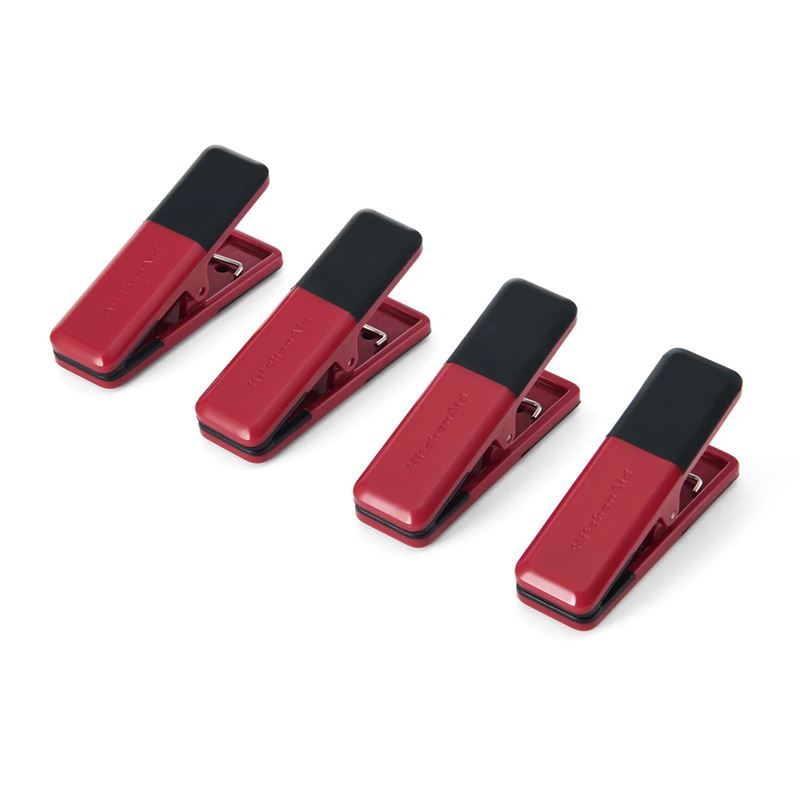 KitchenAid – Bag Clips set of 4 Empire Red