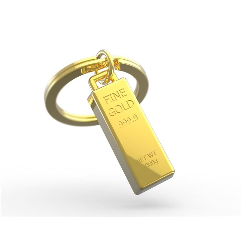 Meta[l]morphose x Chocli – Gold Bar Key Chain