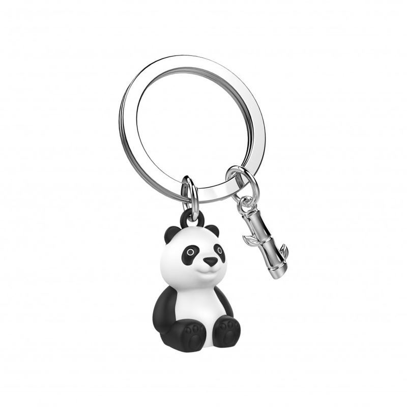 Meta[l]morphose x Chocli – Panda with Bamboo Key Chain