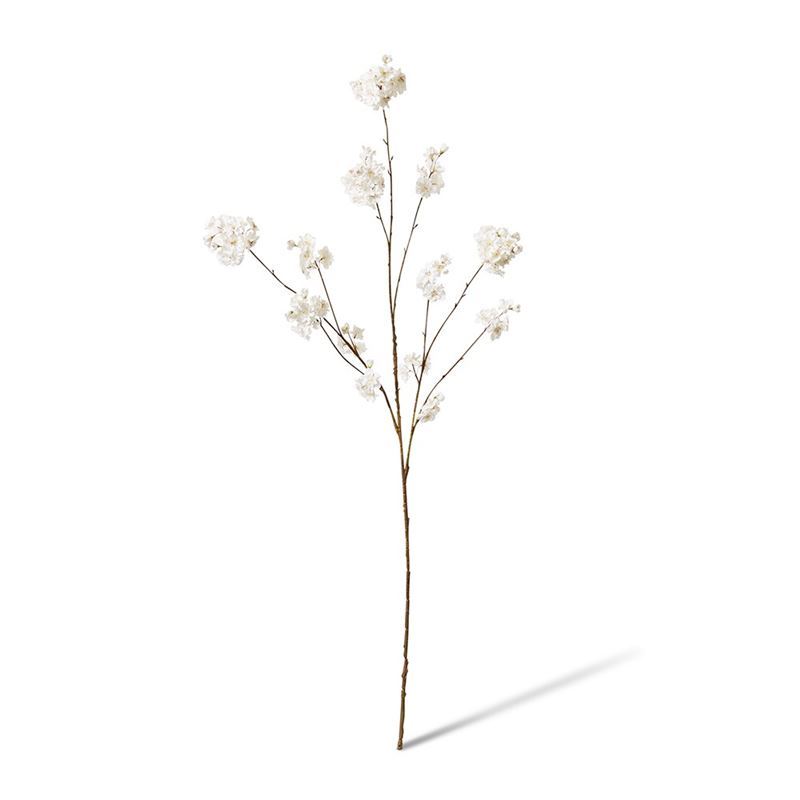 Elme Living – Crab Apple Blossom Spray 64x36x130cm White