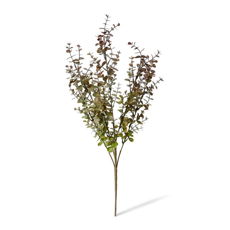 Elme Living – Eucalyptus Bush 30x30x56cm Green Burgundy