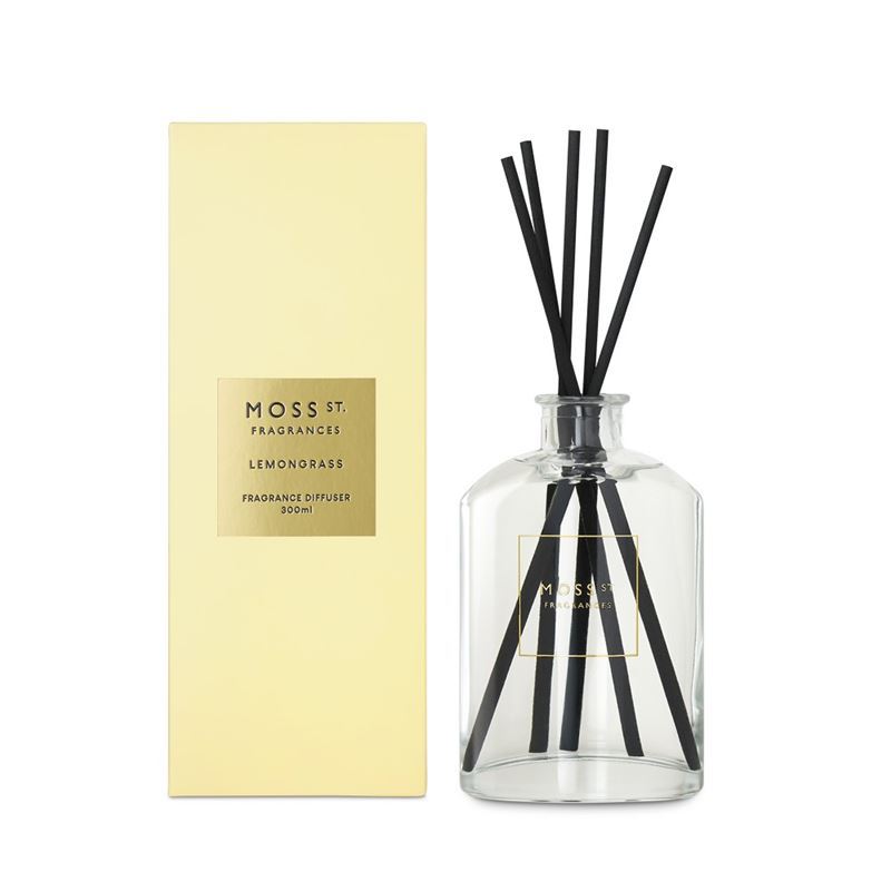Moss St Fragrances – Lemongrass Large Fragrance Diffuser 300ml