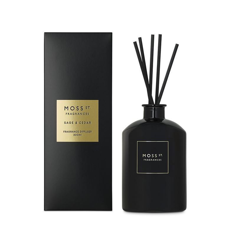 Moss St Fragrances – Sage & Cedar Large Fragrance Diffuser 300ml