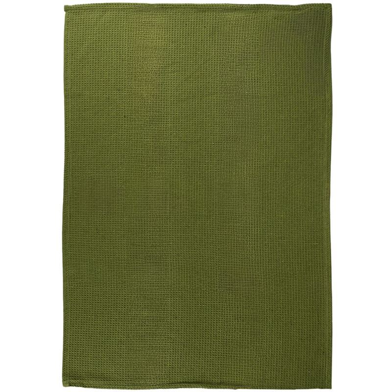 j.elliot Essentials – Tea Towel 50x70cm Green Waffle Weave
