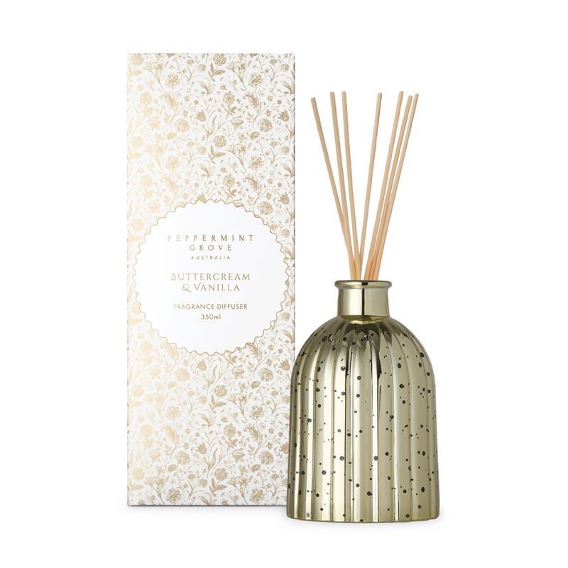 Peppermint Grove – Buttercream & Vanilla Large Fragrance Diffuser 350ml