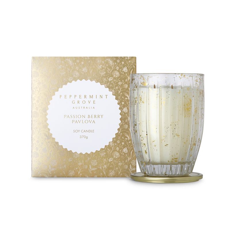 Peppermint Grove – Passion Berry Pavlova Large Candle 370g