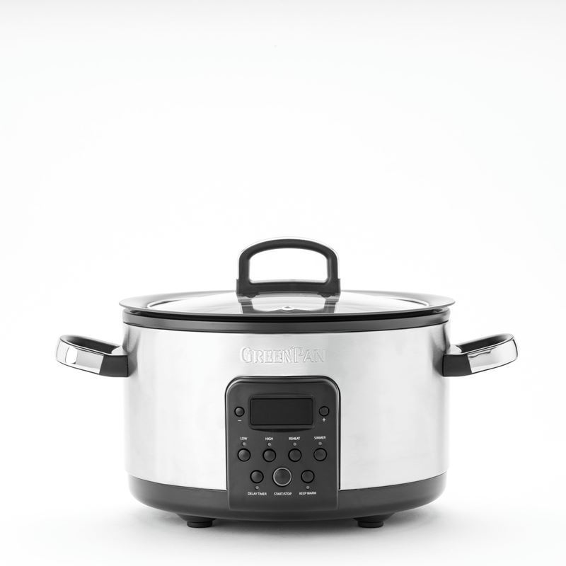Greenpan – Electrical Slow Cooker 3.7Ltr Stainless Steel