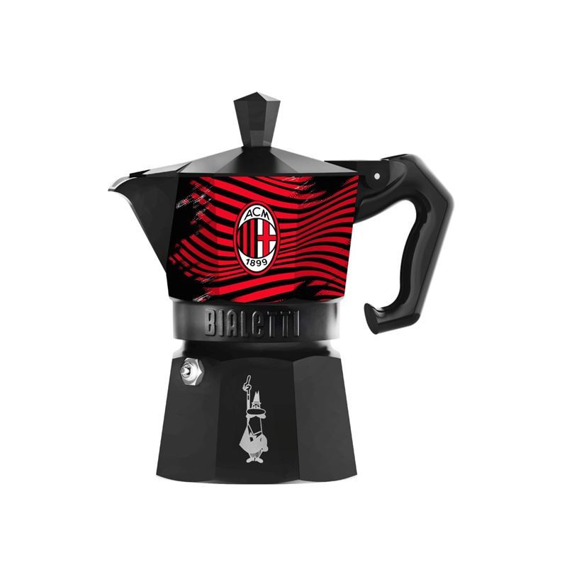 Bialetti – AC Milan MOKA Express 3 Cup Espresso Maker