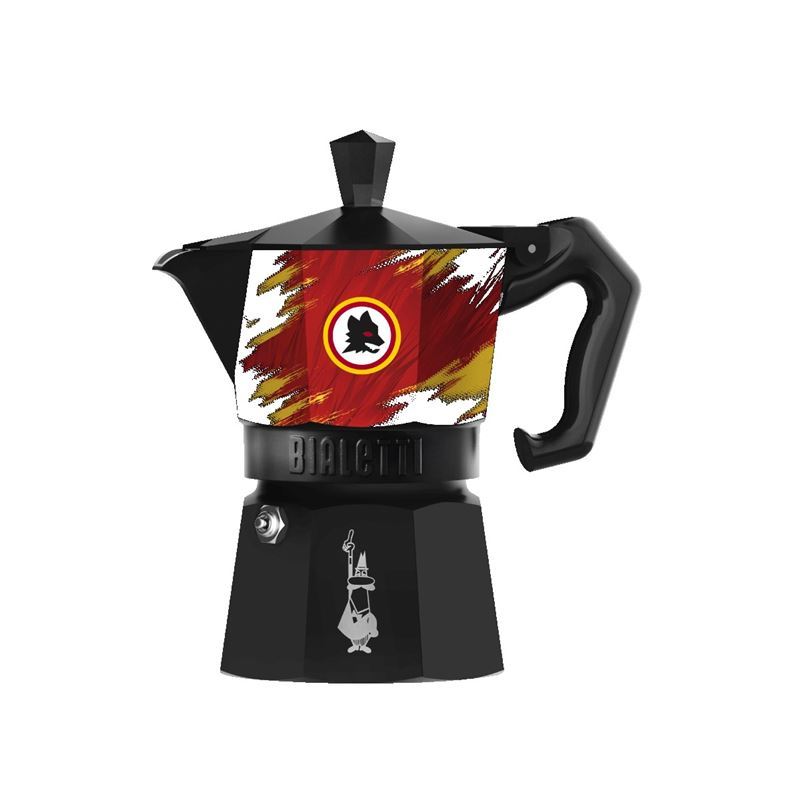Bialetti – AS Roma MOKA Express 3 Cup Espresso Maker