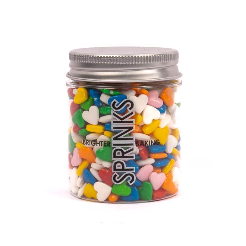 Sprinks – Rainbow Hearts 70g Jar
