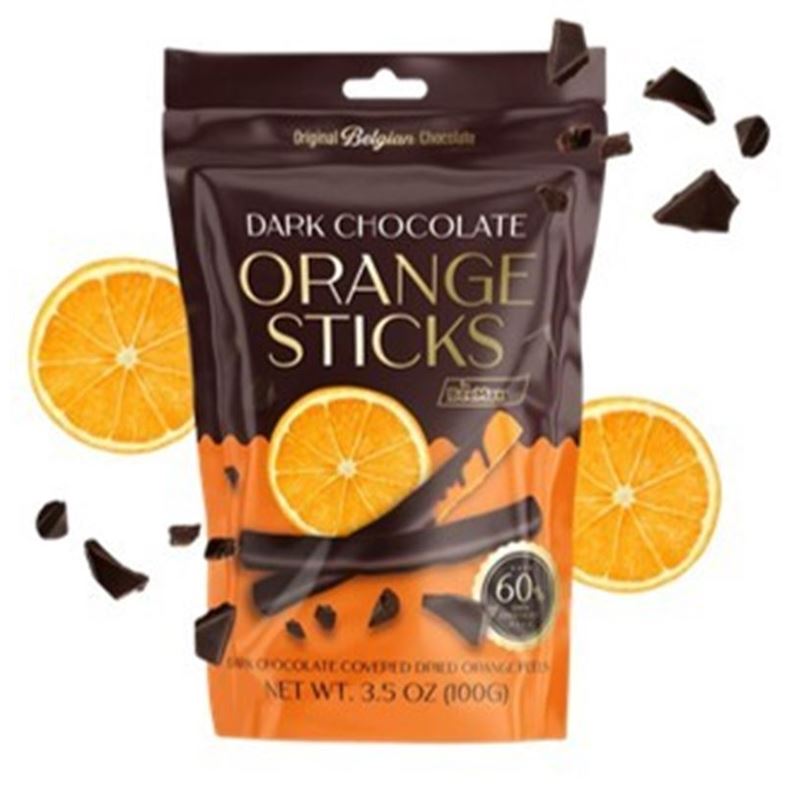 BeeMax – Dark Chocolate Covered Orange Sticks (Product of Türkiye)