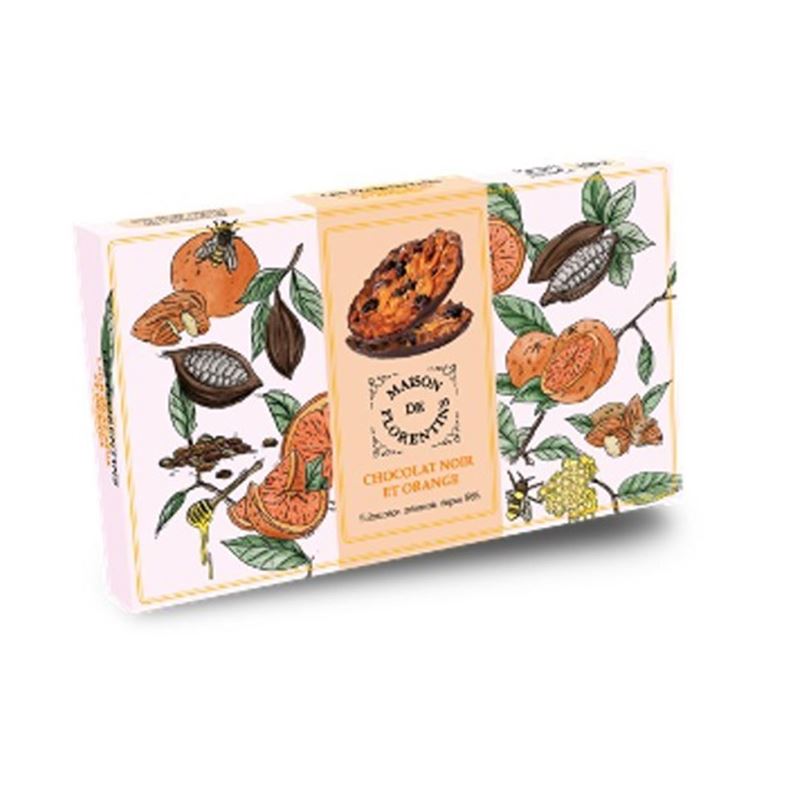 Maison de Florentins – Dark Chocolate Orange 100g (Product of France)