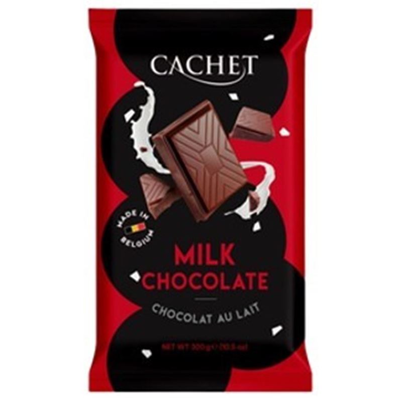 Cachet – XL Milk Chocolate Gifting Block 300g (Product of Belgium)