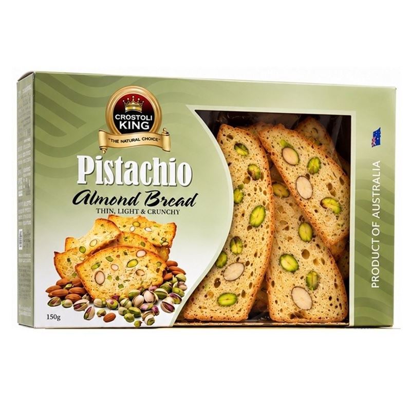 Crostoli King – Almond Bread Pistachio 150g