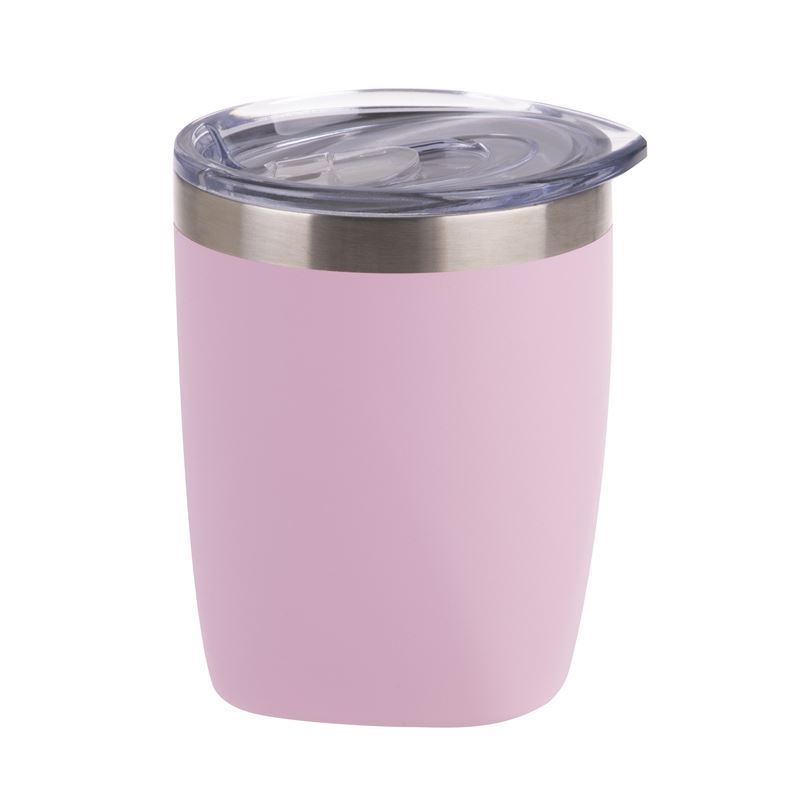 Oasis – Stainless Steel Double Wall Insulated Old Fashioned Tumbler Matte Carnation