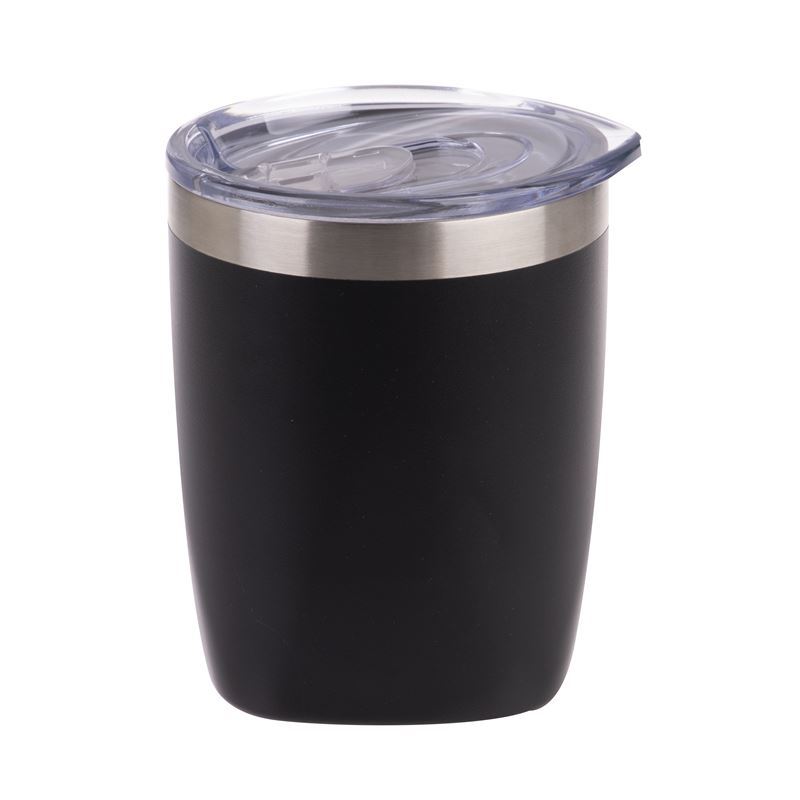 Oasis – Stainless Steel Double Wall Insulated Old Fashioned Tumbler Matte Onyx