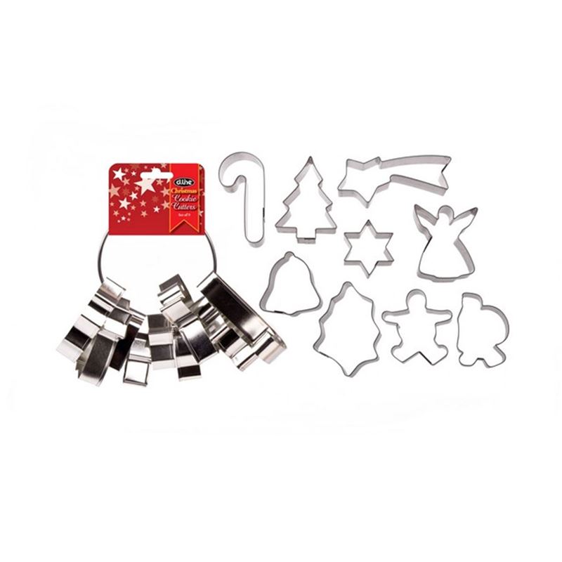 D-Line – Christmas Cookie Cutters Set 9 On Ring