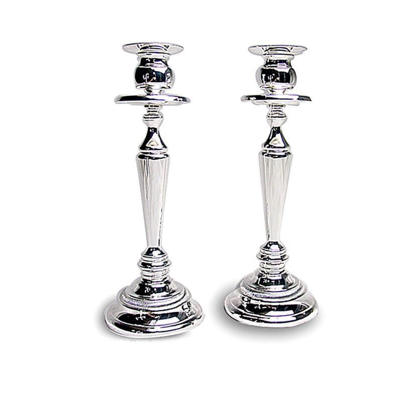 Whitehill – Candlestick Silver Plated pair 26cm