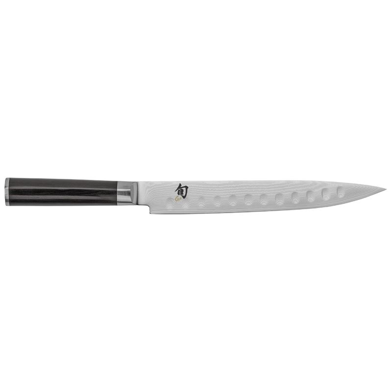 Shun – Classic Scalloped Slicing Knife 9″/23cm (Made in Japan)