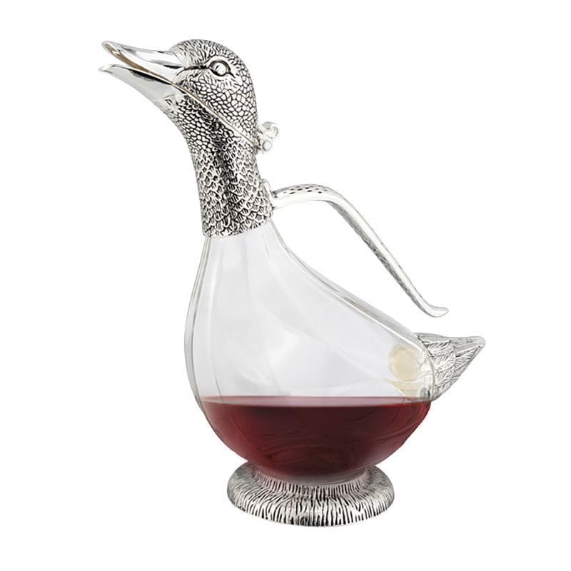Whitehill – Duck Glass Wine Decanter 1Ltr