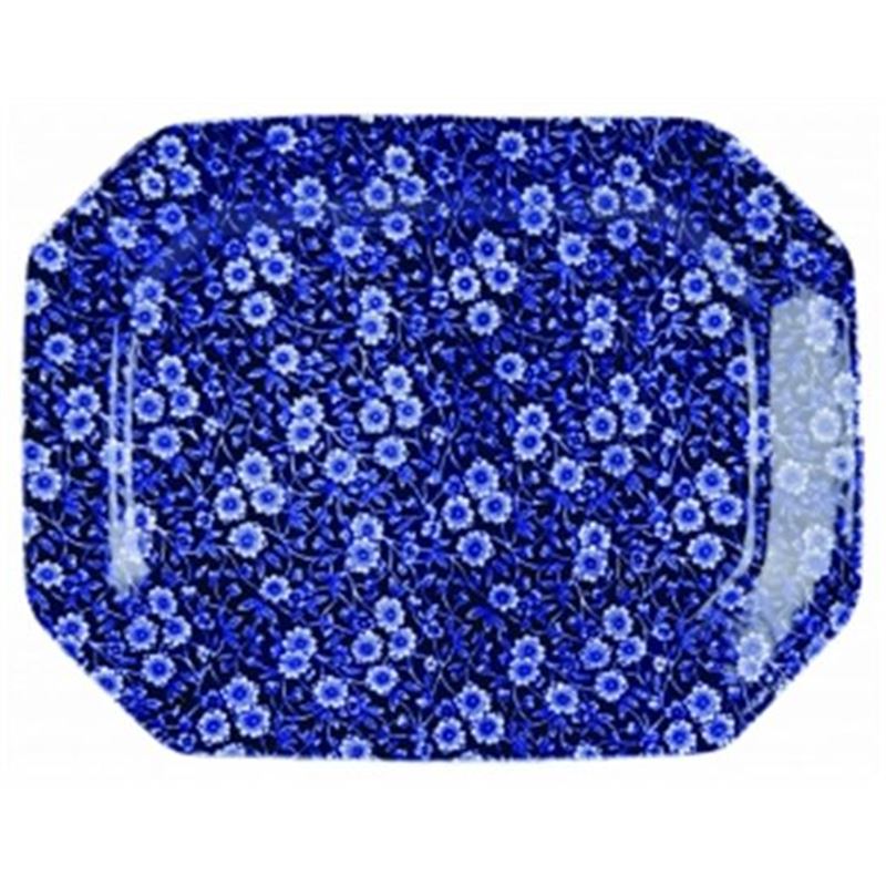 Blue Calico by Burleigh – Rectangular Serving Dish 34cm (Hand Made in England)