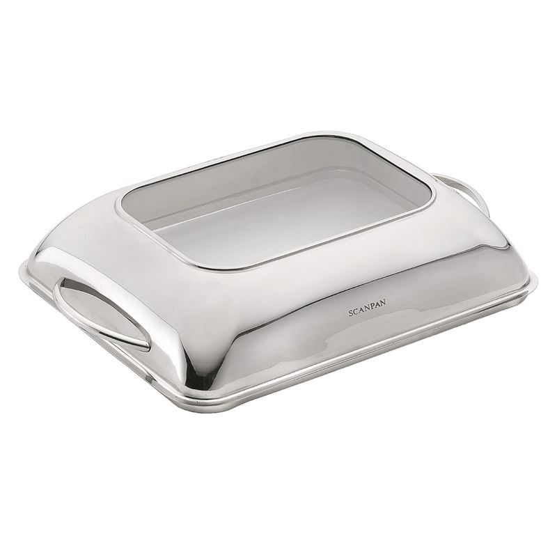 Scanpan Accessories -Classic Roaster Lid with Glassview for Meduim Scanpan Roaster  39x27cm