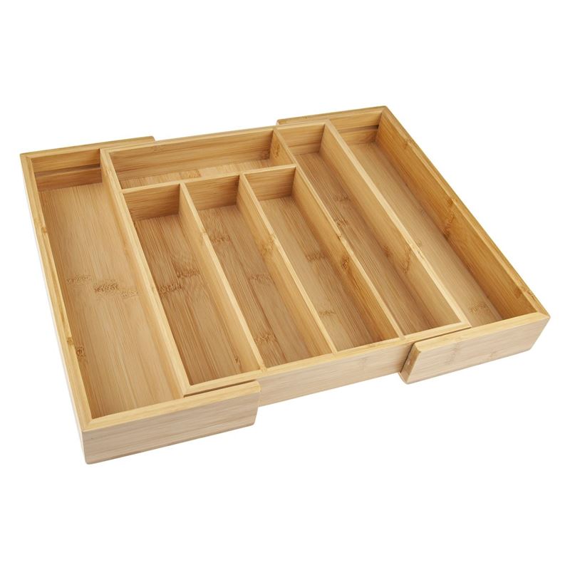 Benzer – Bamboo Ecozon Expandable Cutlery Tray 28.1- 41.6×33.5×5.1cm