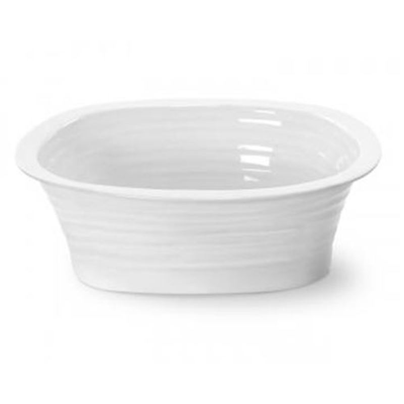 Sophie Conran for Portmeirion – Ice White Rectangular Pie Dish 19.5×15.5cm
